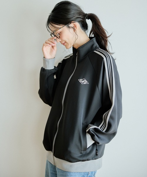 トラック ジャケット ウィンドブレーカー 3collar 韓国 KANGOL SPORT ジャージ 「KANGOL SPORT」サイドライントラック