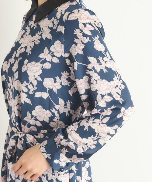 ❤︎希少❤︎大きめサイズ【LAURA ASHLEY】 シャツワンピース 花