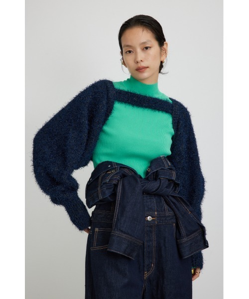 PLUS（AZUL BY MOUSSY） ニット セーター 「PLUS」ショート