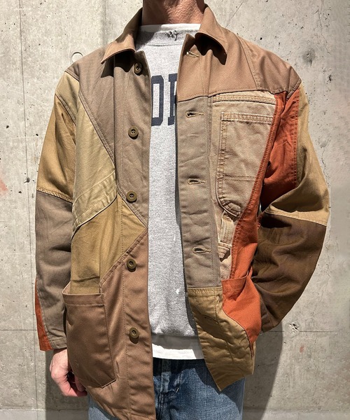 Johnbull（ジョンブル） カバーオール 「rebear by Johnbull」パッチ 