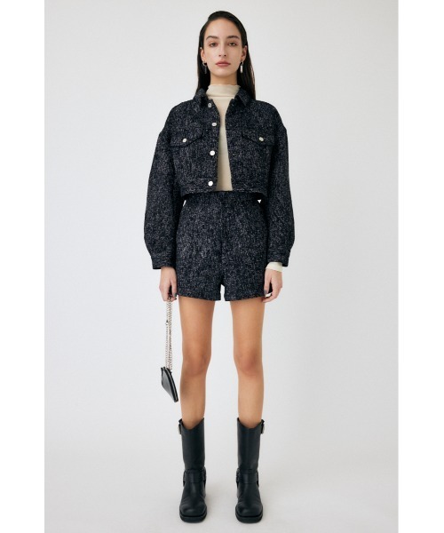 セール】【セットアップ対応】SHORT TWEEDY ジャケット（デニム