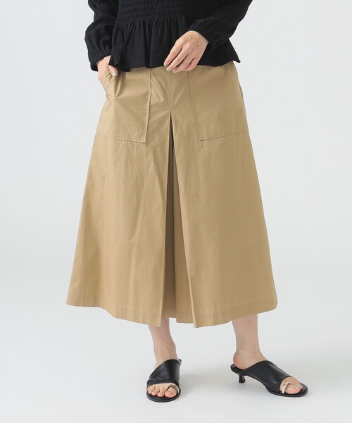 B：MING by BEAMS パンツ ベイカー タック ワイド パンツ（S〜L