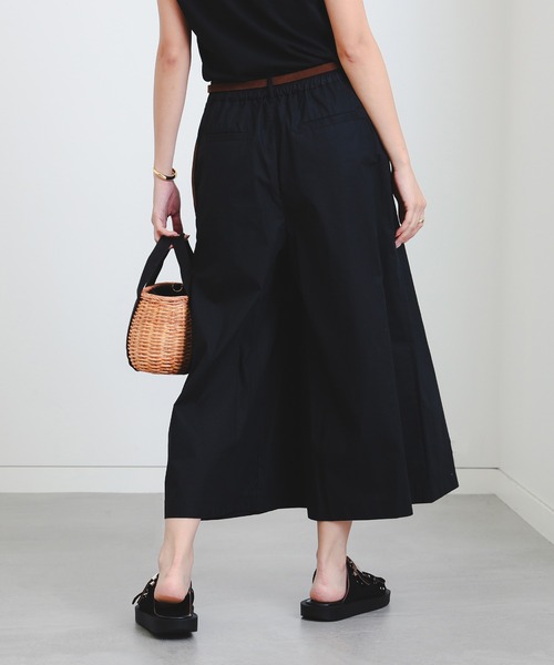 B：MING by BEAMS パンツ ベイカー タック ワイド パンツ（S〜L