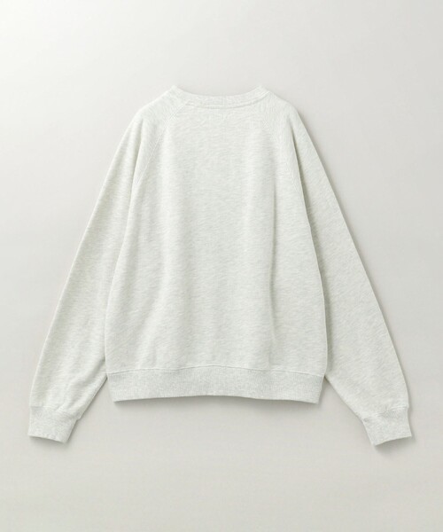 PLAIN PEOPLE スウェットシャツ グレー/ストライプ