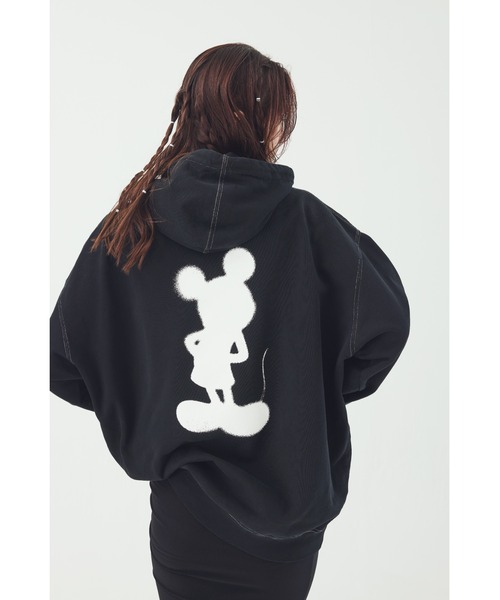 Disney（ディズニー） パーカー Disney x WDS BLACK HOODED SWEATSHIRT