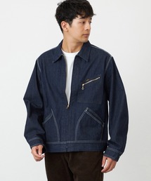 Lee リー Zip up ブルゾン Lee（リー） ブルゾン アウター 91B ZIP-UPデニムブルゾン/デニム