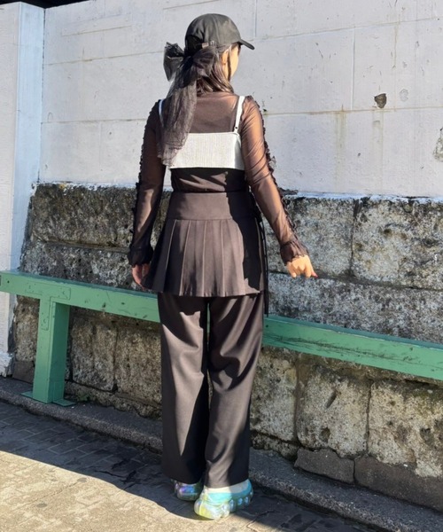 Candy Stripper 24AW PLEATS LAYERED パンツ 000000007887-21-m.jpg?t=