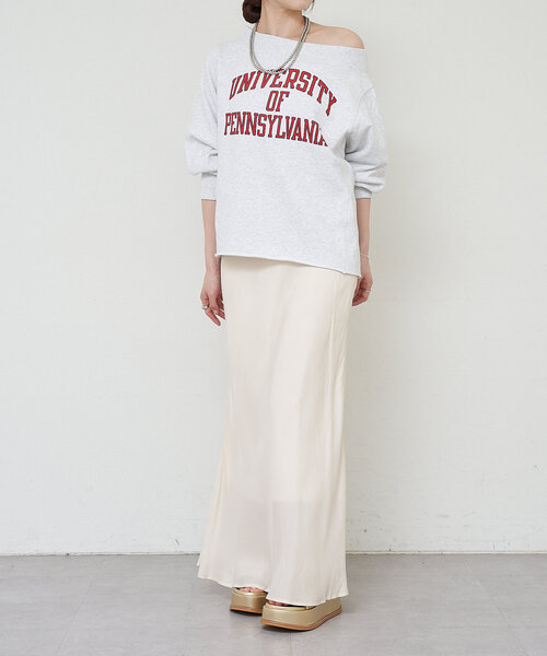 GOOD ROCK SPEED SHENERY Collegeスウェット SHENERY tシャツ 「GOOD ROCK SPEED」college オフショル