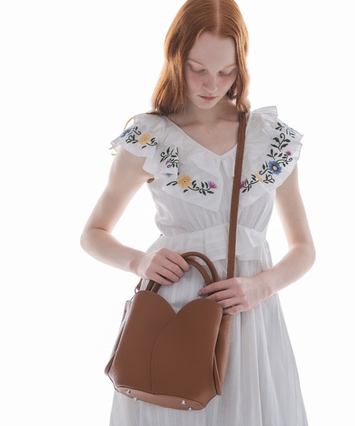ショルダーバッグ バッグ tulip many ways bag／チューリップデザイン