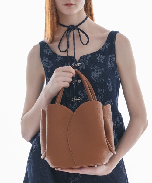 ディスコード TULIPS ショルダーバッグ ハンドバッグ 2WAY レザー 7722-f1b.jpg