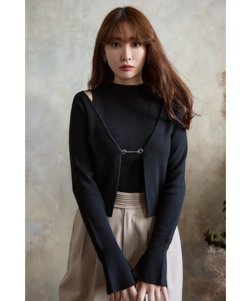 トップス Her lip to Flared Sleeve Knit Set Her lip to ニット セーター Flared Sleeve Knit Set レディース