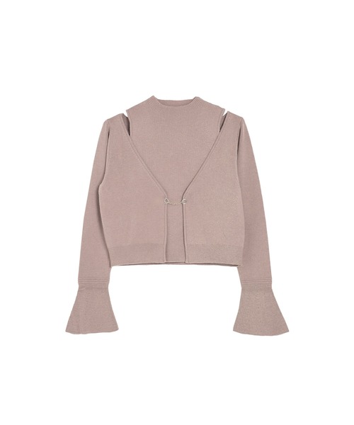 Her lip to ニット セーター Flared Sleeve Knit Set レディース