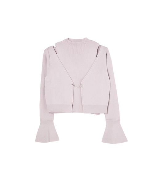 Her lip to ニット セーター Flared Sleeve Knit Set レディース