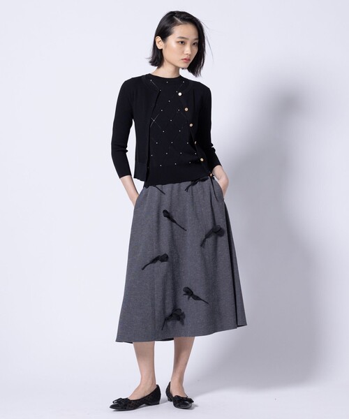 カーディガン SPRINGTIME KNIT ニットカーディガン レディース TOCCA カーディガン SPRINGTIME KNIT ニットカーディガン