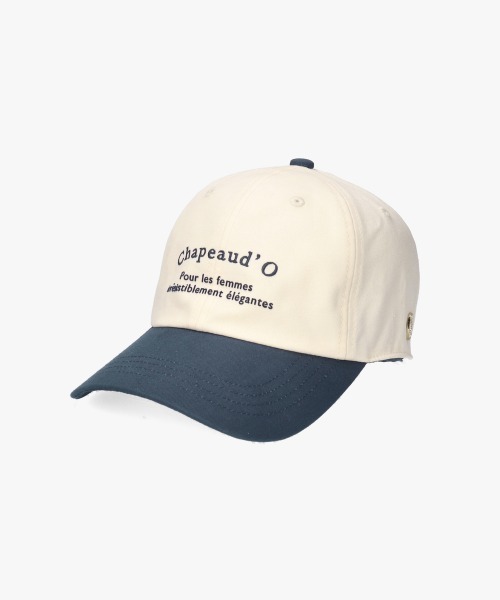 Chapeau d' O（シャポードオー） キャップ 帽子 Canvas Arch Logo Cap