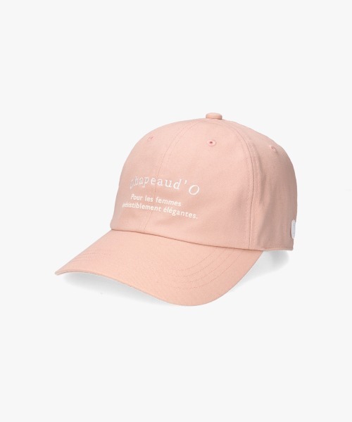 Chapeau d' O（シャポードオー） キャップ 帽子 Canvas Arch Logo Cap