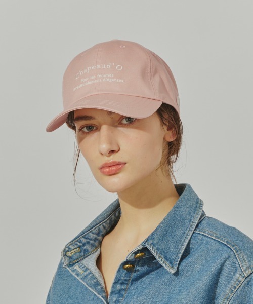 Chapeau d' O（シャポードオー） キャップ 帽子 Canvas Arch Logo Cap