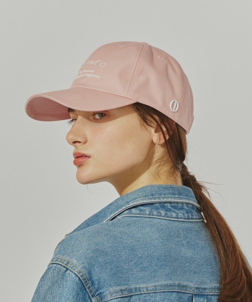 Chapeau d' O（シャポードオー） キャップ 帽子 Canvas Arch Logo Cap