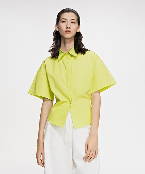 ブラウス シャツ Sculpted Elegance Shirt / エレガンス シャツ レディース