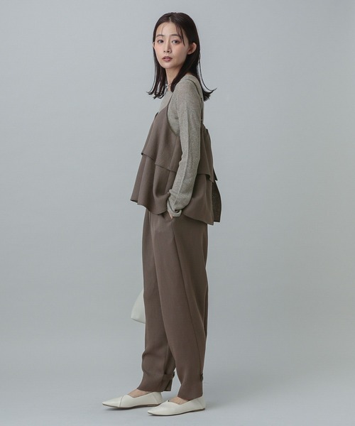 GLOBAL WORK サロペット オーバーオール MATINEE LINE/リネン