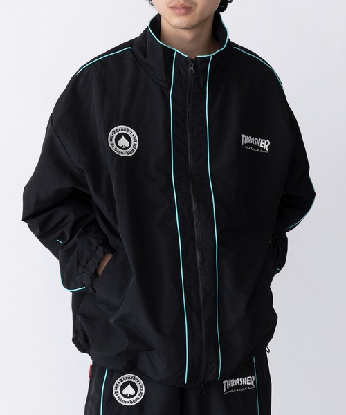 Heve クラウドブルゾン Black 黒 GLOBAL WORK（グローバルワーク）の「GUARDTECH ZIPブルゾン/975727