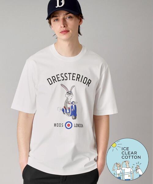 DRESSTERIOR（ドレステリア） tシャツ 「接触冷感/抗菌防臭/消臭」ICE