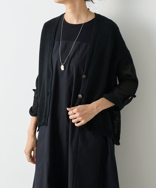 BEARDSLEY ワンピース NEWカットコンビフレアワンピース