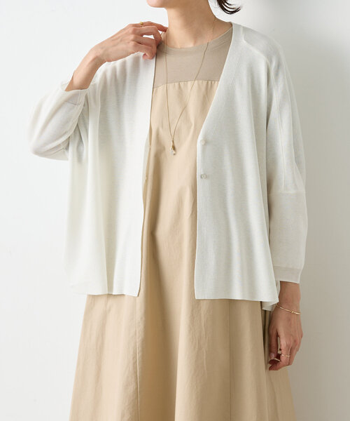 BEARDSLEY ワンピース NEWカットコンビフレアワンピース