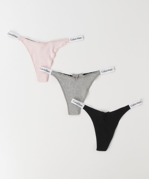 Calvin Klein（カルバン・クライン） ショーツ COTTON RIB ソング 3枚