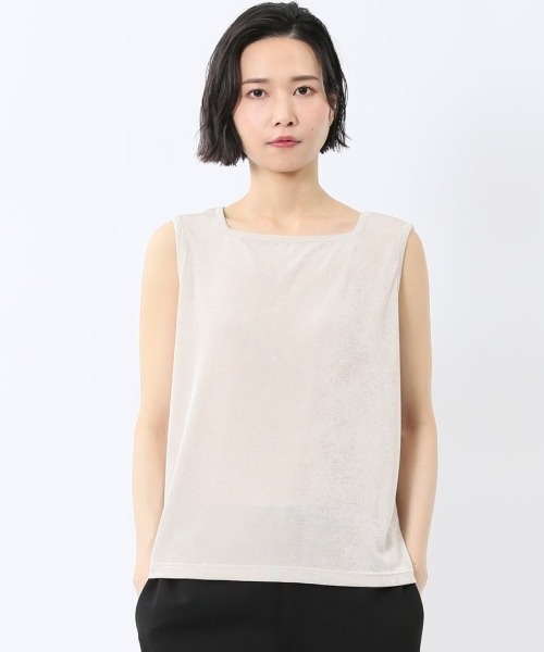 m.f.editorial（エムエフエディトリアル） タンクトップ ノースリーブ