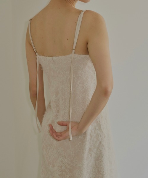NOTRE emor ワンピース mohair lace camisole dress : ZOZOTOWN