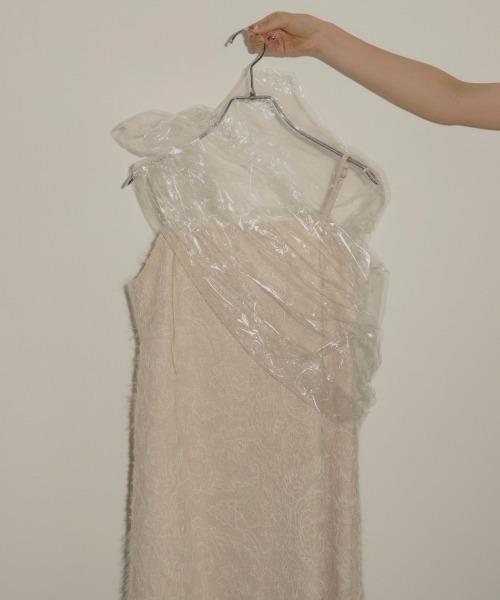 ワンピース NOTRE emor mohair lace camisole dress NOTRE emor ワンピース mohair lace camisole dress : ZOZOTOWN