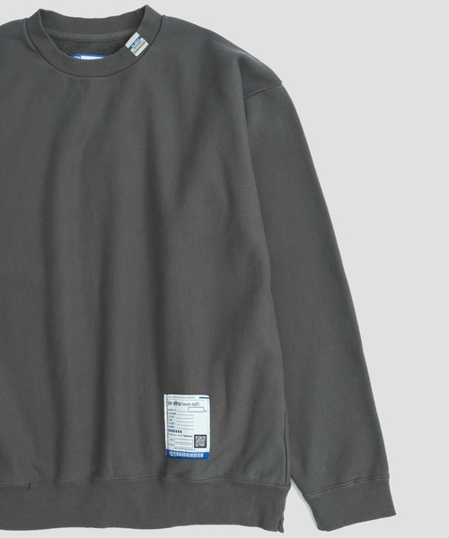 【ミハラヤスヒロ】FRENCH TERRY CREW NECK PULLOVER in・stru（men-tal）. トレーナー スウェット 「MIHARAYASUHIRO