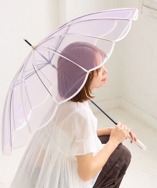 Wpc. 傘 「Wpc.」マーメイドアンブレラビニール傘 レディース