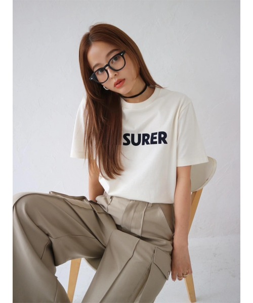 tシャツ ”LEISURER”TEE レディース