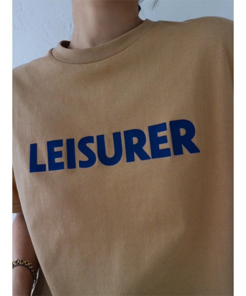 tシャツ ”LEISURER”TEE レディース