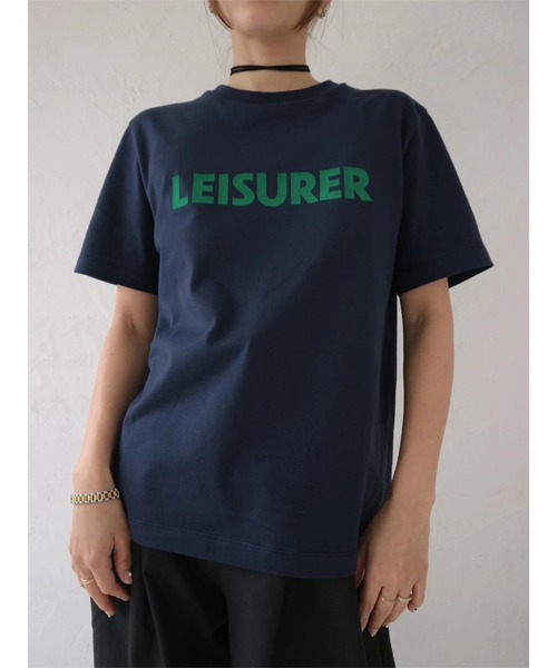 tシャツ ”LEISURER”TEE レディース