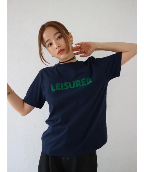 tシャツ ”LEISURER”TEE レディース