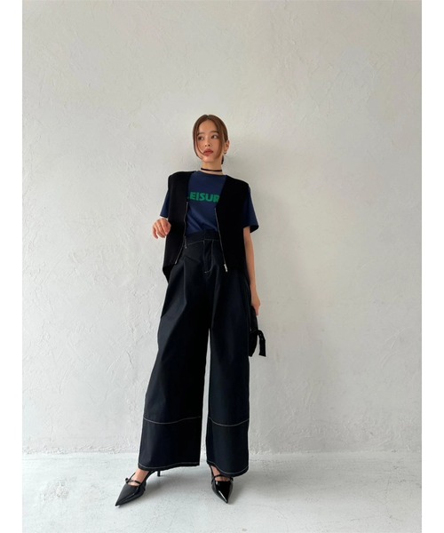 tシャツ ”LEISURER”TEE レディース
