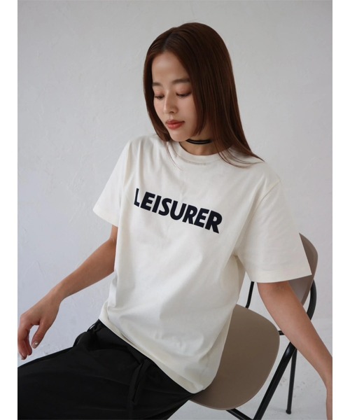 tシャツ ”LEISURER”TEE レディース