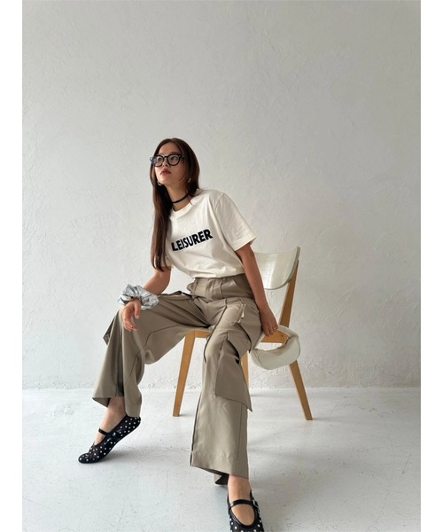 tシャツ ”LEISURER”TEE レディース