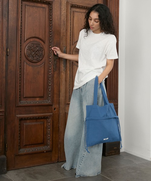 MUSINSA STANDARD_W's_ウォッシュコットンショルダーバッグ_3色 Stroove ショルダーバッグ バッグ Sand wash cotton 2way