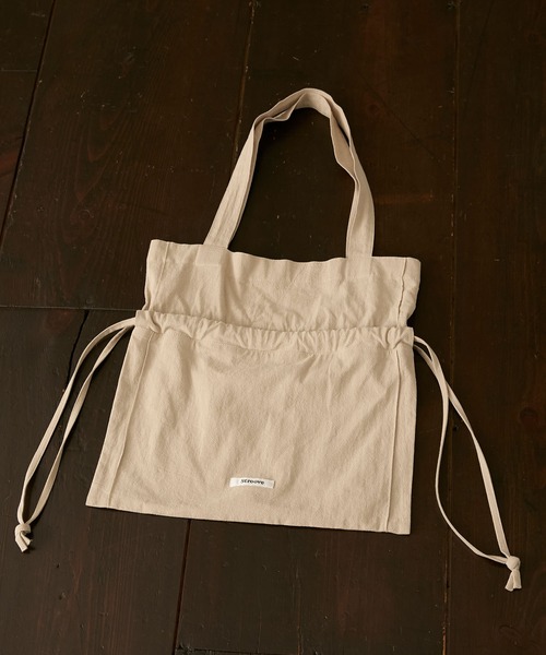 MUSINSA STANDARD_W's_ウォッシュコットンショルダーバッグ_3色 Stroove ショルダーバッグ バッグ Sand wash cotton 2way