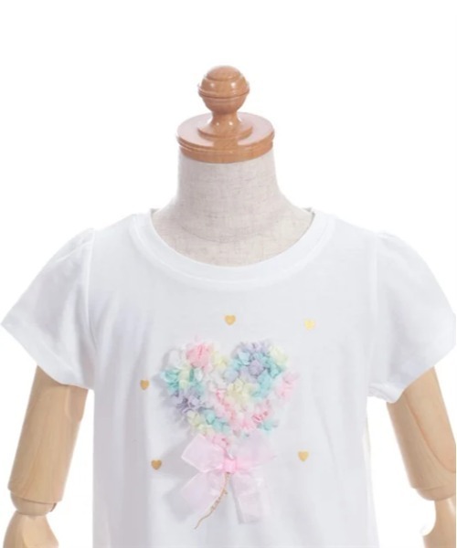 アクシーズファムキッズ　Tシャツセット 140 4枚組　おまけ付き axes femme tシャツ グラデーションハートTシャツ キッズ 子供