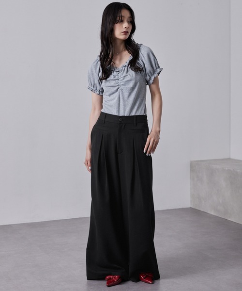 パンツ Niu Trousers NULL TOKYO ヌルトウキョウ OUT SIDE LONG PANTS アウトサイド