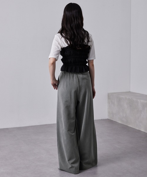 NEU_IN ワイドスラックスパンツ　sullen ニューイン NEU_IN ワイドスラックスパンツ sullen ニューイン - メルカリ