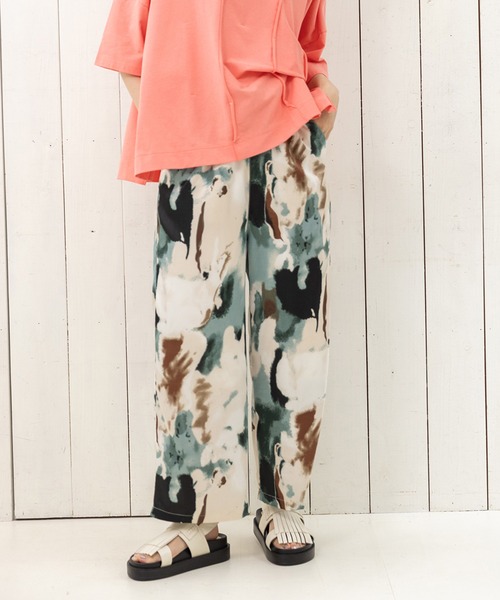 OSMOSIS パンツ プリントパンツ レディース : ZOZOTOWN Yahoo!店