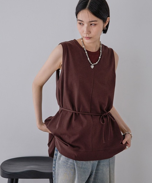 JEANASIS tシャツ キョウネンイレヘムチュニックNS/573069