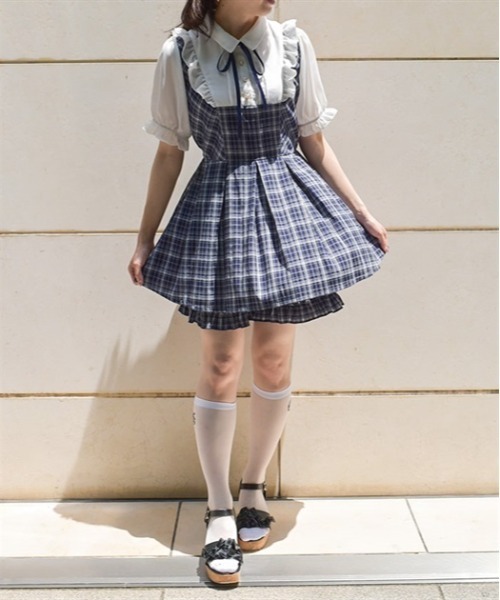 axes femme（アクシーズ ファム） セットアップ ドッキング風