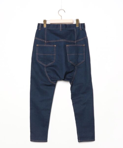 FRAPBOIS フラボア　ダークブルーデニムパンツ サルエル　M FRAPBOIS（フラボア）の「フラサル サルエルパンツ（デニム